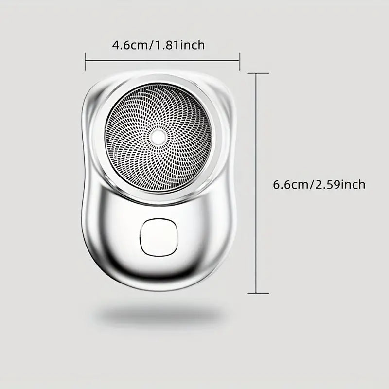 Mini Electric Razor for Men - Rechargeable Travel Shaver