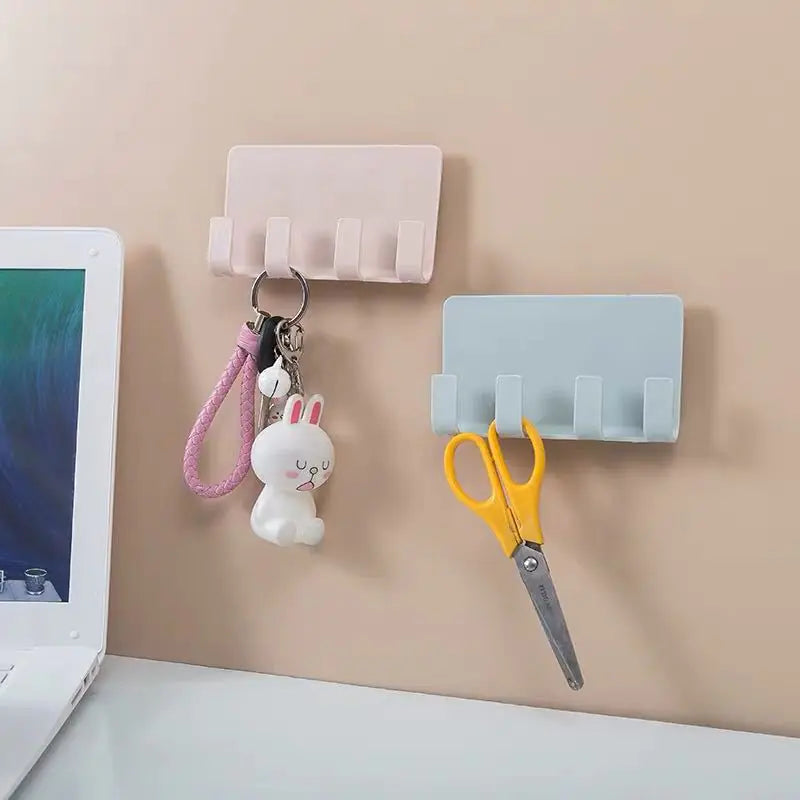 Creative Wall-Mounted Adhesive Hooks for Charging