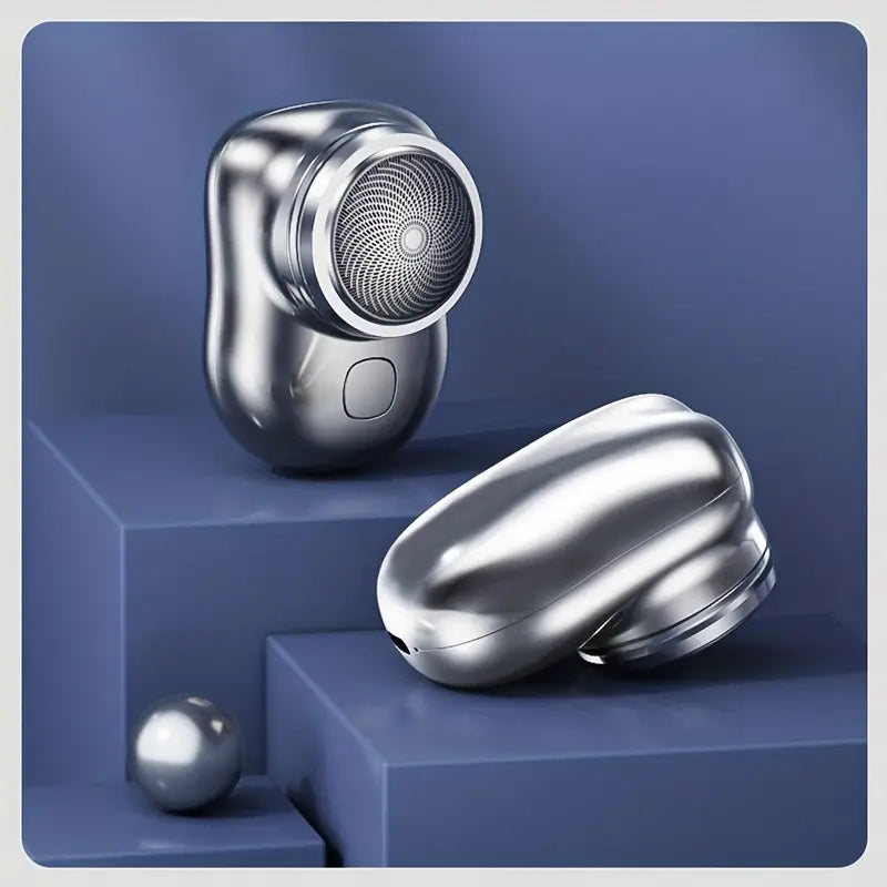 Mini Electric Razor for Men - Rechargeable Travel Shaver