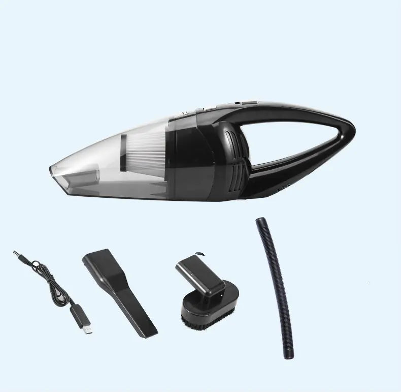 Portable Wireless Car Vacuum Cleaner with Pump (4-in-1)