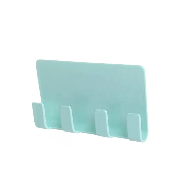 Creative Wall-Mounted Adhesive Hooks for Charging