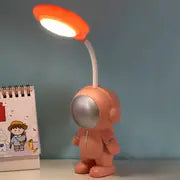 Astronaut Shaped Rechargeable Desk Lamp with Pen Holder