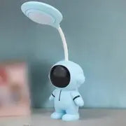 Astronaut Shaped Rechargeable Desk Lamp with Pen Holder